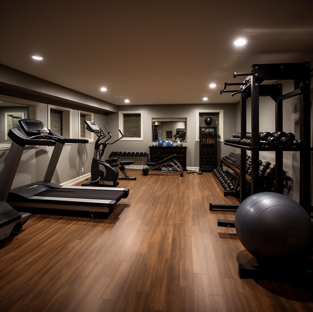 home gym renovation in barrie